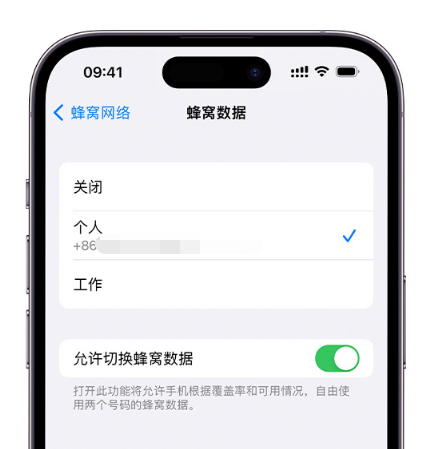 德格苹果维修服务分享如何在iPhone上使用双卡 